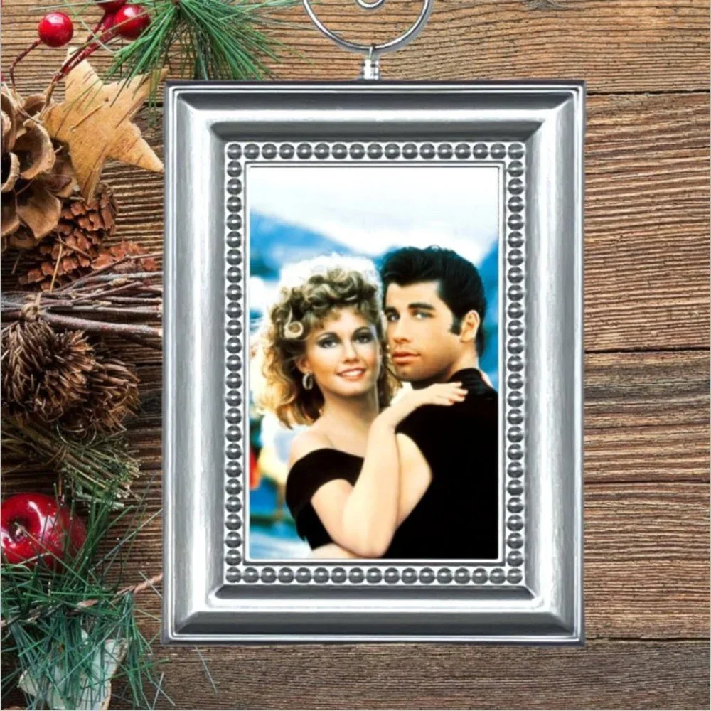 Grease Movie John Travolta & Olivia Newton John Christmas Tree‎ Ornament